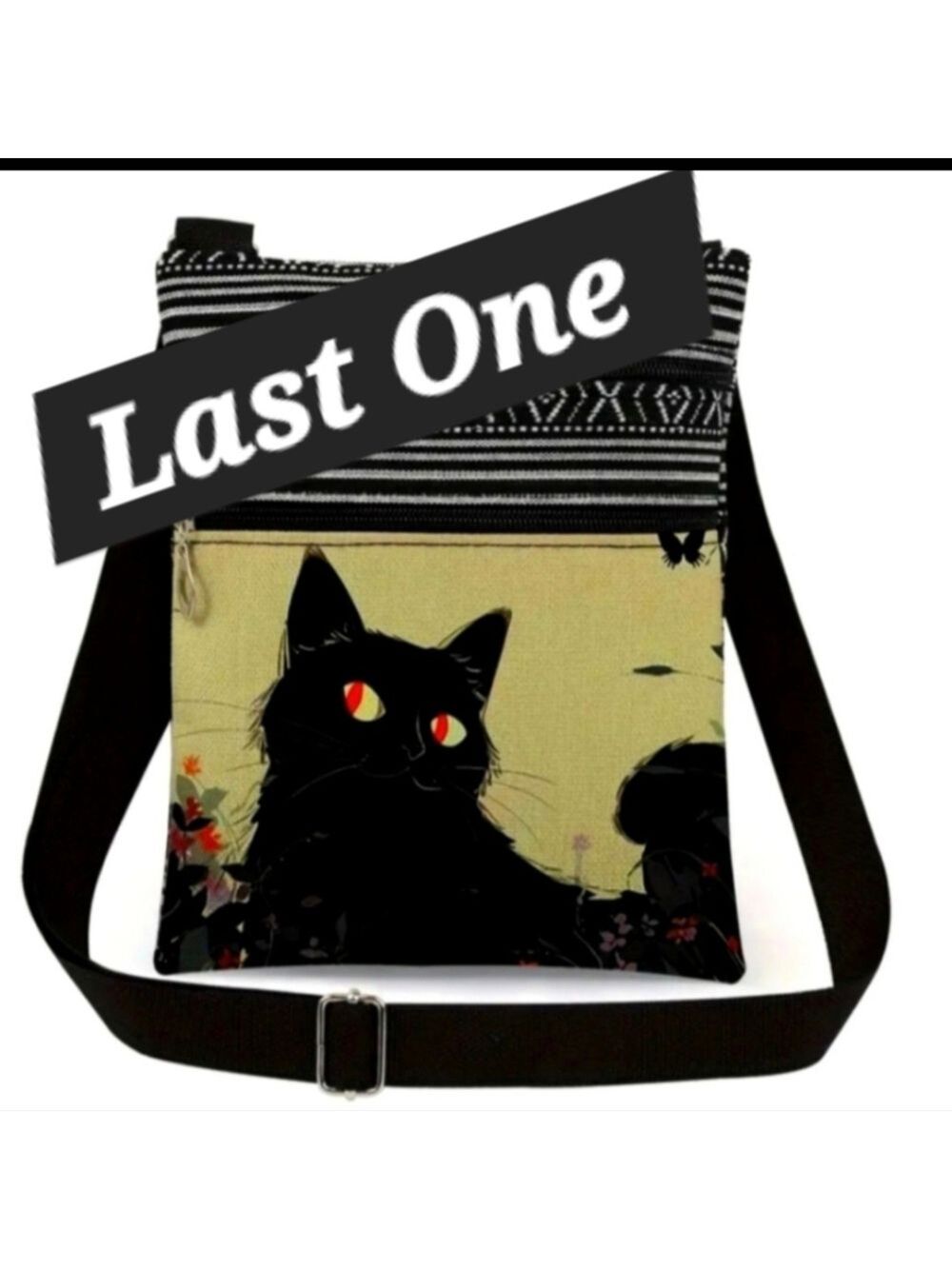 CAT Crossbody Bohemian Style Colorful Bag